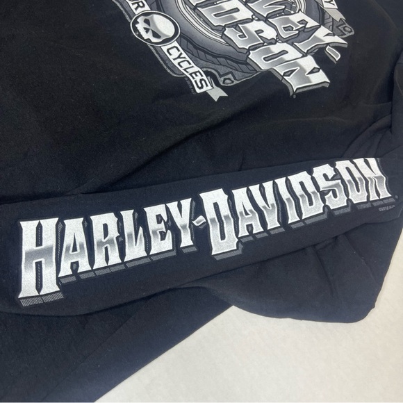 Harley Davison long sleeve t shirt size 2xl unisex longhorn Harley Texas. - Picture 9 of 9